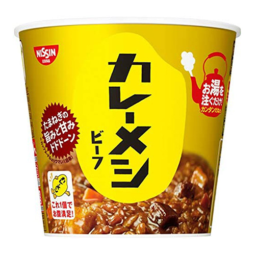 日清-27 ｶﾚｰﾒｼ ﾋﾞｰﾌ 6入